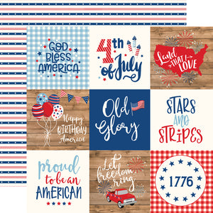 Echo Park Paper Co. America Collection Kit (AM213016)