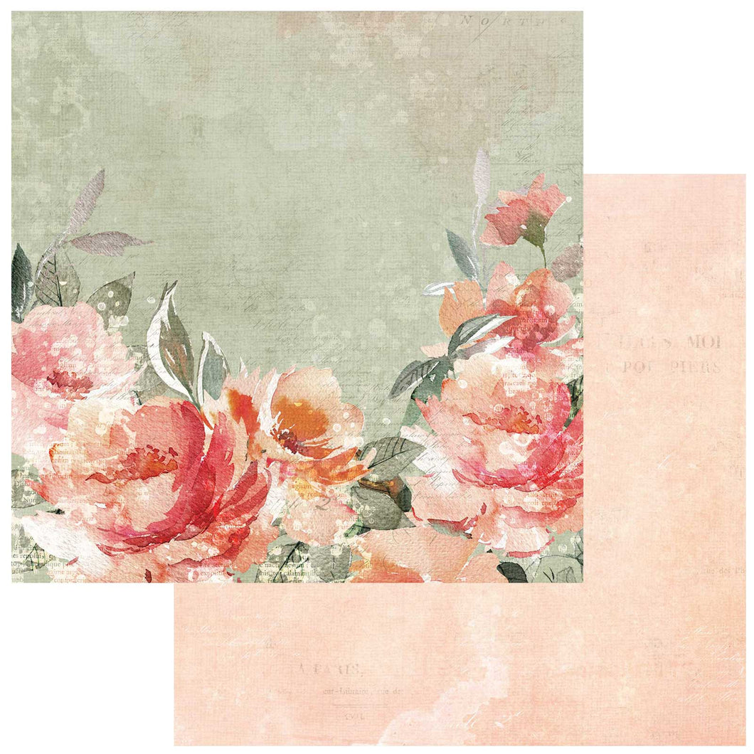 49 and Market ARToptions Avesta Collection 12x12 Scrapbook Paper Sweet Romance (AOA-35885)