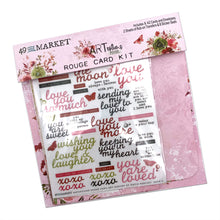 Load image into Gallery viewer, 49 and Market ArtOptions Rouge Card Kit (AOR-39371)
