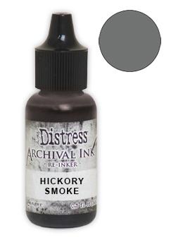Tim Holtz® Distress Archival Re-Inker Hickory Smoke (ARD51114)