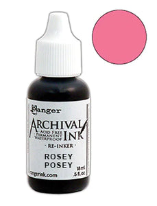 Wendy Vecchi Archival Ink Pad Reinker Rosey Posey (ARD