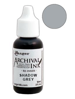 Ranger Archival Ink™ Pads Re-Inker Shadow Grey (ARR52661)