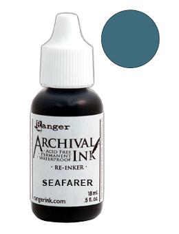 Ranger Archival Ink™ Pads Re-Inker Seafarer (ARR70856)