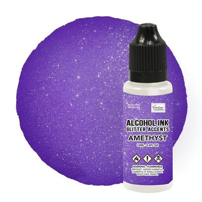Couture Creations Glitter Accents Alcohol Ink Amethyst (CO727667)