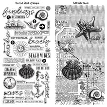 Load image into Gallery viewer, 49 and Market Vintage Artistry Beached Washi Tape Die Cut Sheet (VTH-34505)
