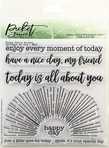 Picket Fence Studios Clear Stamps Spotlight on You (BB111)