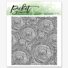 Load image into Gallery viewer, Picket Fence Studios Clear Stamp Round and Round We Go (BB-135)
