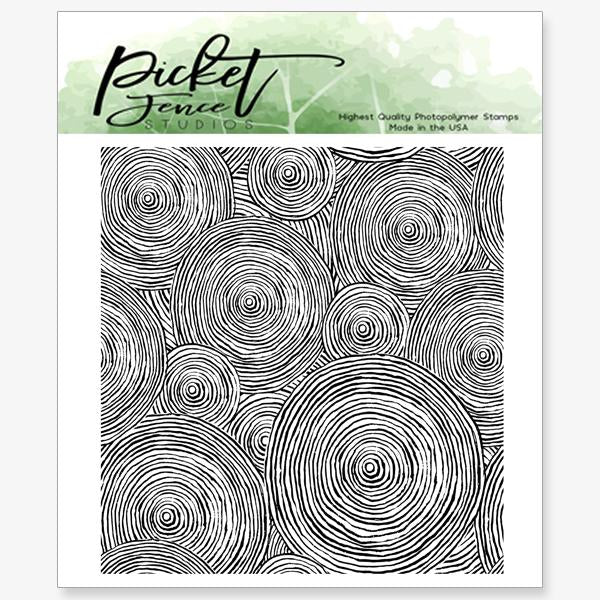 Picket Fence Studios Clear Stamp Round and Round We Go (BB-135)