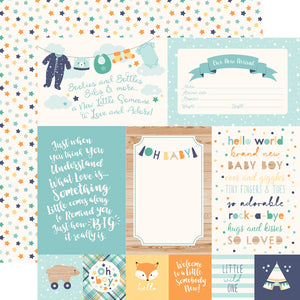 Echo Park Paper Co. Hello Baby It's a Boy Collection Kit (BB172016)