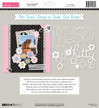 Load image into Gallery viewer, Belle Blvd Chloe Collection Cut Outs Live Love Meow (BB2284)
