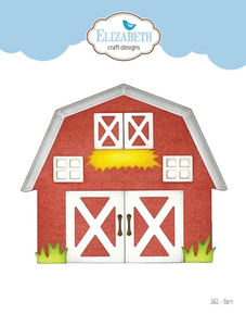 Elizabeth Craft Designs Life is Better on the Farm Collection Barn (1861)