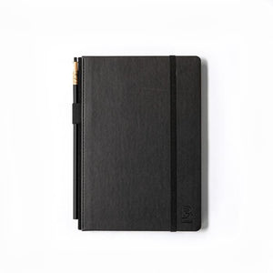Blackwing Slate Notebook Medium Black Dot Grid