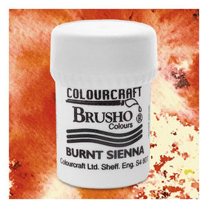Colourcraft Brusho Colors Burnt Sienna