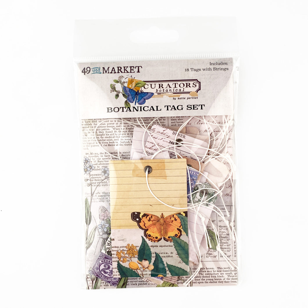49 and Market Curators Botanical Collection Tag Set (CB-35823)