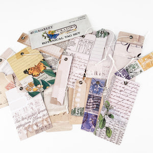 49 and Market Curators Botanical Collection Tag Set (CB-35823)