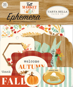Carta Bella Paper Co Fall Market- Ephemera (CBFAM105024)