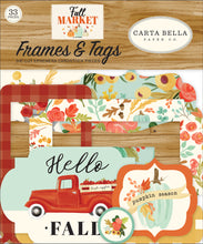 Load image into Gallery viewer, Carta Bella Paper Co Fall Market- Frames and Tags (CBFAM105025)
