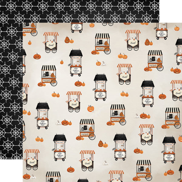 Carta Bella Paper Co. Halloween Market Collection - Candy Carts 12