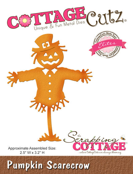 Scrapping Cottage Cottage Cutz Pumpkin Scarecrow (CCE-367)