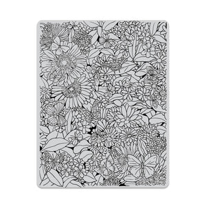 Hero Arts Cling Stamp Background - Butterfly Garden (CG829)