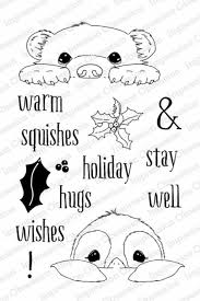 Impression Obsession Clear Stamp Set Warm Wishes (CL879)