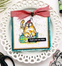 Load image into Gallery viewer, Stampers Anonymous Tim Holtz Collection Snarky Cat Christmas (CMS416)
