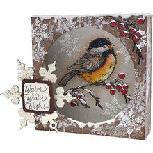 Load image into Gallery viewer, Stampendous Fran&#39;s WindowRama- Snowflake 3D Chipboard Kit (WR502)
