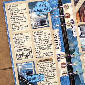 Elizabeth Craft Designs Planner Essentials Clear Stamp Destination Phrases (CS191)