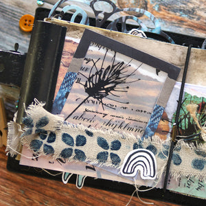 Elizabeth Craft Designs Picture It Art Journal Seal Embellishments Clear Stamp Set (CS220)