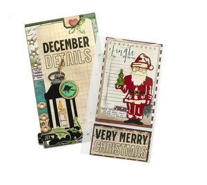Elizabeth Craft Designs Planner Essentials  Stamp Christmas Vibes (CS272)