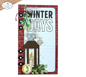 Elizabeth Craft Designs Planner Essentials  Stamp December Details (CS273)