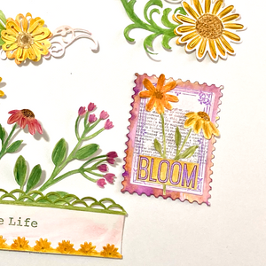 Elizabeth Craft Designs Everything's Blooming Collection Bloom Stamp Set (CS298)