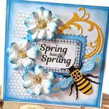 Load image into Gallery viewer, PRE-ORDER Elizabeth Craft Designs Everything&#39;s Blooming Collection Happy Stamp Set (CS299)
