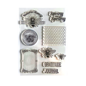 PRE-ORDER Elizabeth Craft Designs Everything's Blooming Collection Honeybee Stamp Set (CS300)