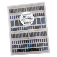 49 and Market Color Swatch Inkwell Collage Sheets (CSI-40971)