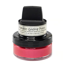 Load image into Gallery viewer, Cosmic Shimmer Metallic Gilding Polish Carmine Red (CSMGCAR)
