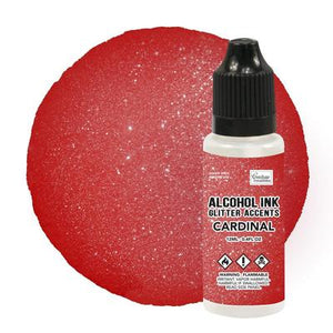 Couture Creations Glitter Accents Alcohol Ink Cardinal (CO727672)