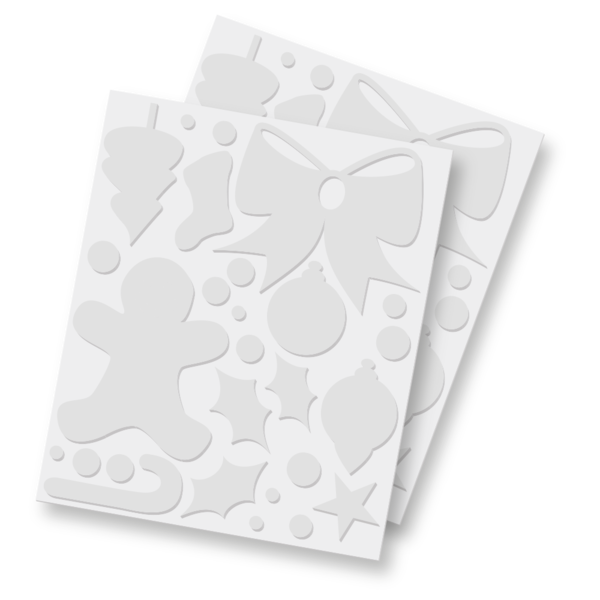 Scrapbook Adhesives 3D Foam Christmas Shapes (01217)