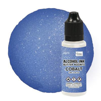 Couture Creations Glitter Accents Alcohol Ink Cobalt (CO727669)