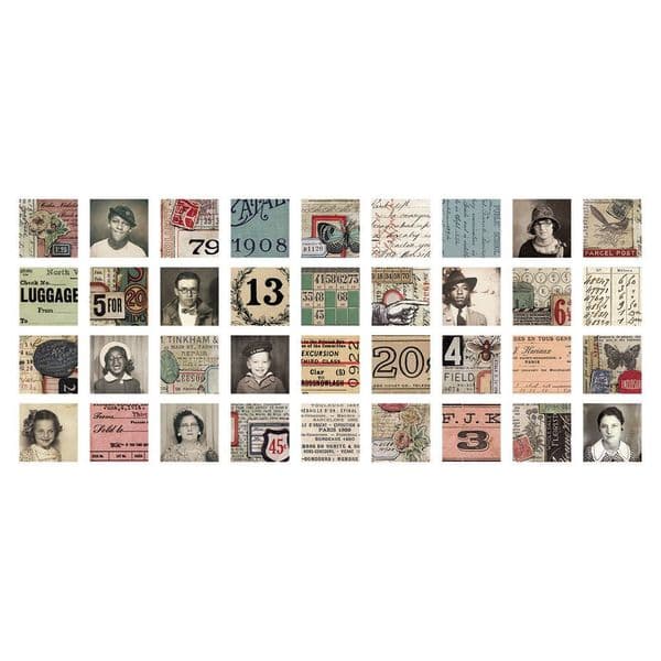 Tim Holtz idea-ology Collage Tiles (TH94217)