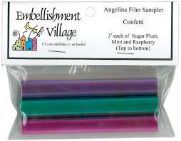 Embellishment Village Angelina Film Sampler - Confetti (AFCONF)