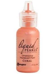 Liquid Pearls Dimensional Pearlescent Paint Coral (LPL47520)