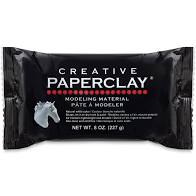 The Original Creative Paperclay Modeling Material 8 oz. Package