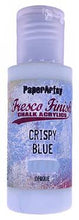 Load image into Gallery viewer, PaperArtsy Fresco Finish Chalk Acrylics Crispy Blue Opaque (FF185)
