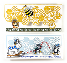 Load image into Gallery viewer, Dare 2B Artzy Steel Dies Honeycomb Slimline (D123)
