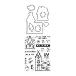 Hero Arts Stamp and Cut Gingerbread House (DC241)