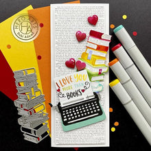 Load image into Gallery viewer, Hero Arts Fancy Dies Stacked Books (DI872)
