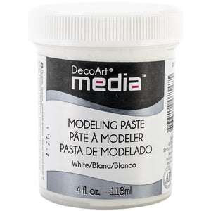 DecoArt Media White Modeling Paste (DMM21)