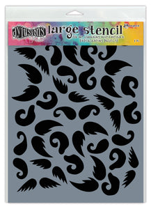 Dylusions Stencil STASH OF ´TACHE - LG DYS49807