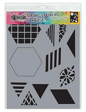 Load image into Gallery viewer, Dylusions by Dyan Reaveley 2&quot; Quilt Large Stencil (DYS75332)
